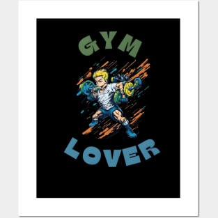Gym Lover Posters and Art